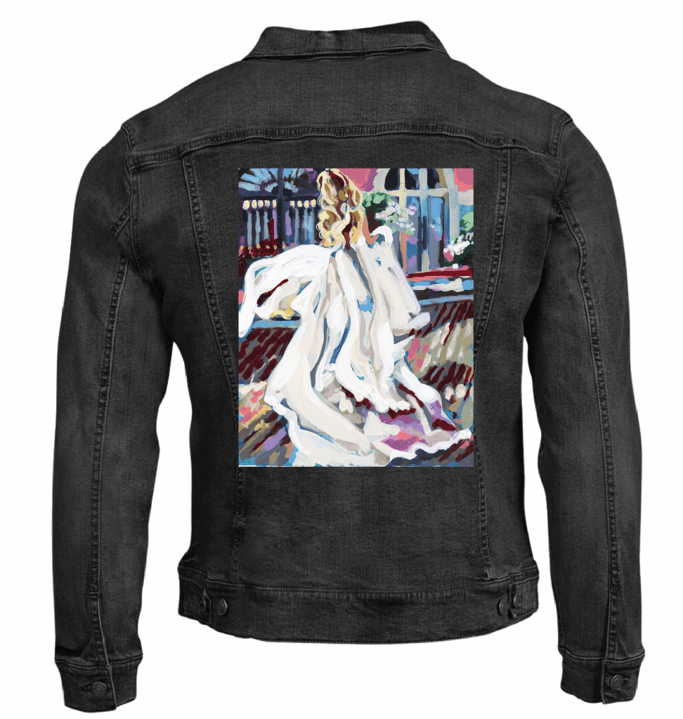 BRIDE by PAIGE FLOTTERUD custom denim jacket by DenimINK