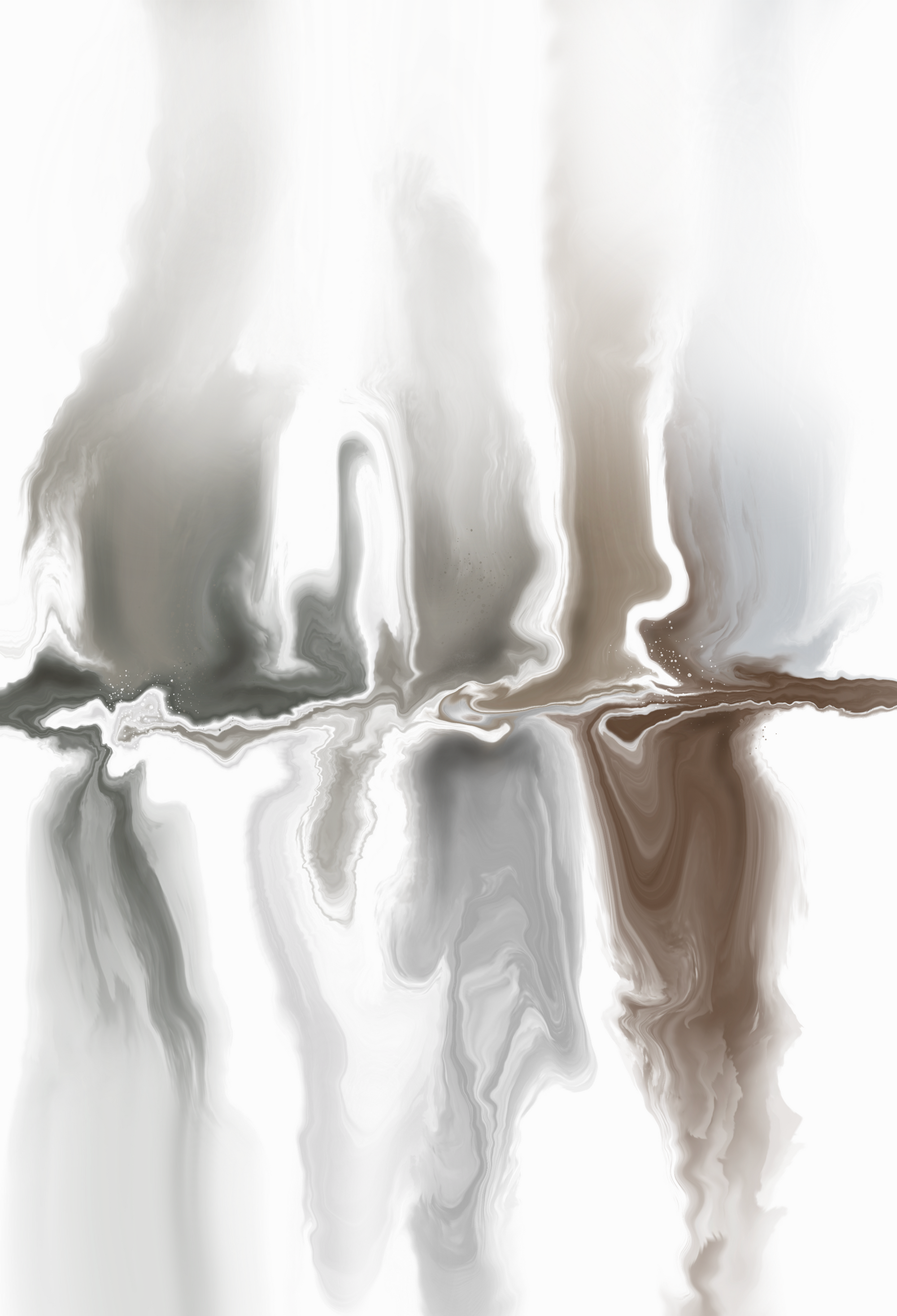 BROWN REFLECTION by RAMIR DESIGNS, digitally printed on DENIM products: throw pillows, aprons, table place mats, and hand-made Unisex Denim Jackets in 3 color choices