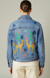 CAMEL by HEND SHEHATA, digitally printed on a hand-made Unisex Denim Jacket