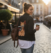 Catana by Vincent Trinidad, printed on a hand-made Unisex Denim Jacket