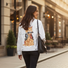 Catana by Vincent Trinidad, printed on a hand-made Unisex Denim Jacket