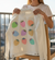 COLORED BERRIES by HEND SHEHATA, digitally printed on a hand-made Unisex Denim Jacket