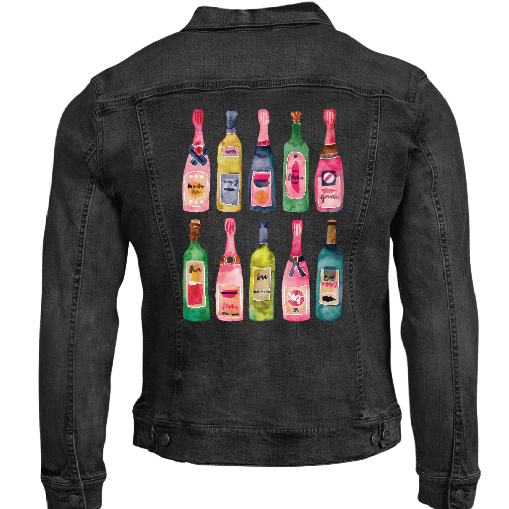 CHAMPGANE COLLECTION by CatCoq custom denim jacket by DenimINK