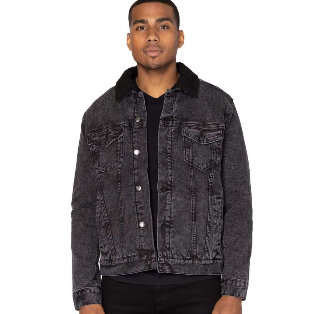 GIRL WATERING by THE NYGERIANS custom denim jacket by DenimINK