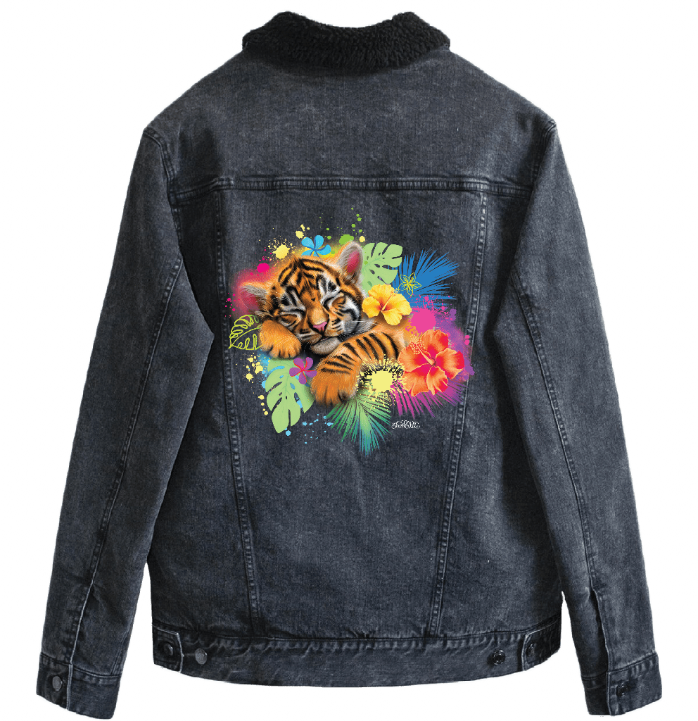 DREAMING TIGER CUB by SHEENA PIKE