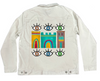 HOUSES by HEND SHEHATA, digitally printed on a hand-made Unisex Denim Jacket