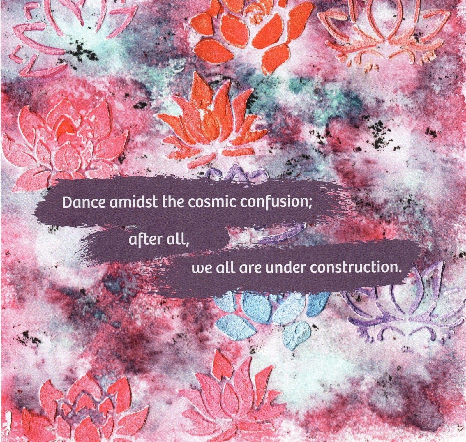 JUNE by CANVAS and QUOTATIONS, digitally printed on DENIM jackets and other denim products: totes, pillows, placemats, aprons