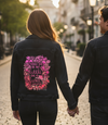 Little &amp; Fierce by CatCoq, printed on a hand-made Unisex Denim Jacket
