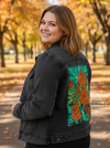MUMS by KITSCH AND CURATE, digitally printed on a hand-made Unisex Denim Jacket
