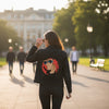 Siamese by Pepe Rodriguez AKA ppmid, printed on a hand-made Unisex Denim Jacket