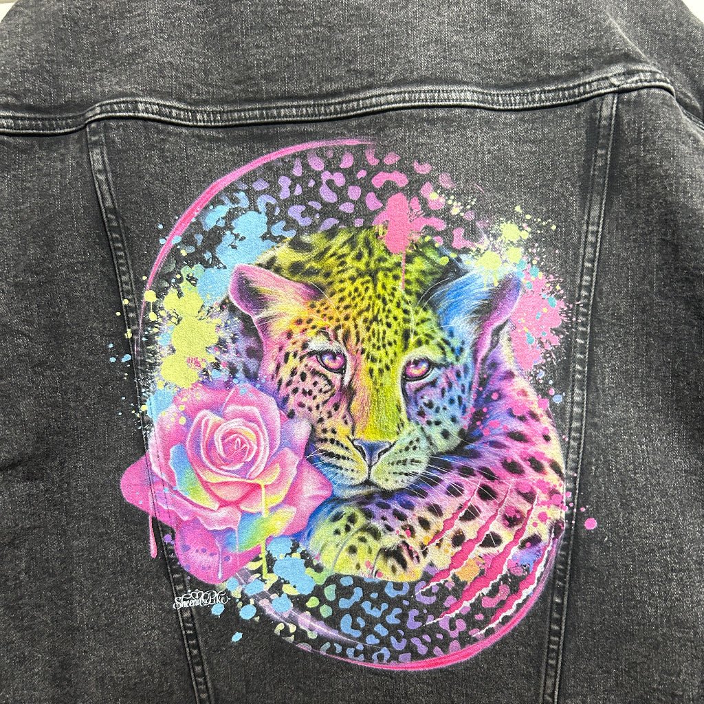 NEON RAINBOW LEOPARD2 by SHEENA PIKE