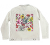 NIGHT IN INDIA by CECILIA BATTAINI, printed on a hand-made Unisex Denim Jacket