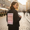 Norwegian Pattern by CatCoq, printed on a hand-made Unisex Denim Jacket