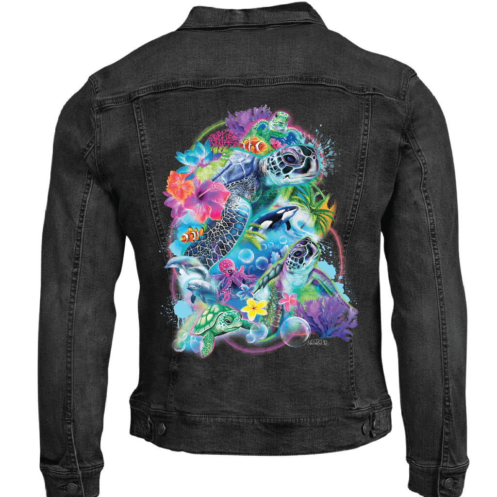 NEON OCEAN VIBES by SHEENA PIKE