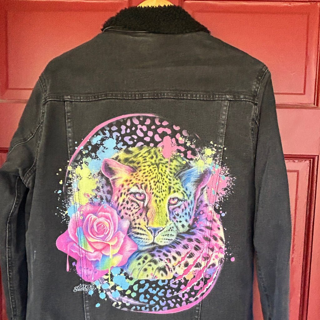 NEON RAINBOW LEOPARD2 by SHEENA PIKE