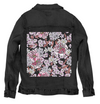 PINK AFTERNOON by CECILIA BATTAINI, printed on a hand-made Unisex Denim Jacket