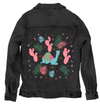 PINK CAMEL by HEND SHEHATA, digitally printed on a hand-made Unisex Denim Jacket