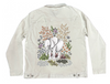SAFARI ELEPHANT by CECILIA BATTAINI, printed on a hand-made Unisex Denim Jacket