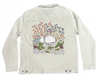 SAFARI HIPPO by CECILIA BATTAINI, printed on a hand-made Unisex Denim Jacket