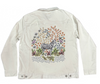SAFARI ZEBRA by CECILIA BATTAINI, printed on a hand-made Unisex Denim Jacket