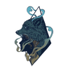 Skinwalker by Jess Adams, printed on a hand-made Unisex Denim Jacket