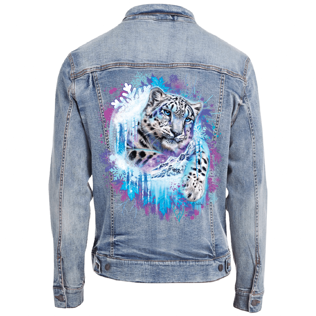 SNOW LEOPARD SPIRIT by SHEENA PIKE