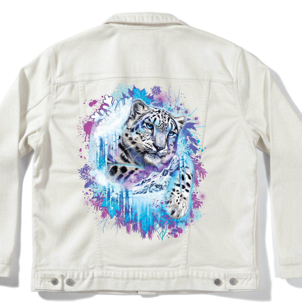 SNOW LEOPARD SPIRIT by SHEENA PIKE