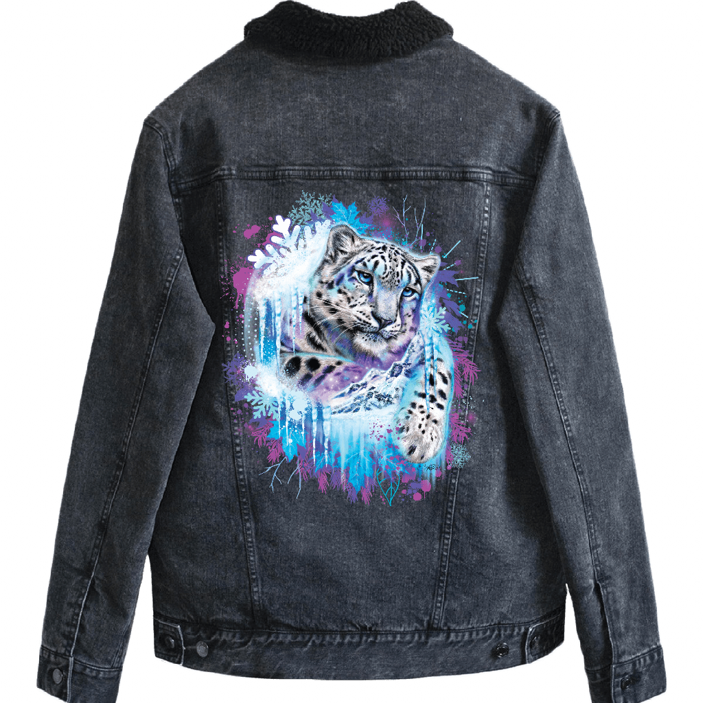 SNOW LEOPARD SPIRIT by SHEENA PIKE