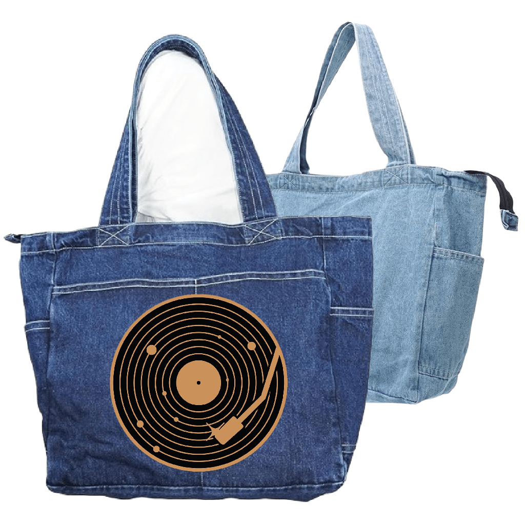 VINYL SYSTEM by GRANT SHEPLEY custom denim jacket by DenimINK