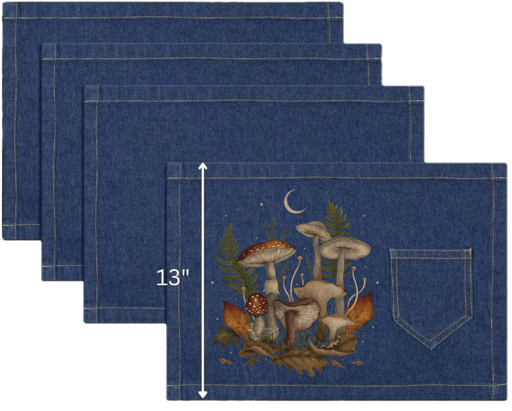 AUTUMN MUSHROOMS by EPISODIC DRAWING