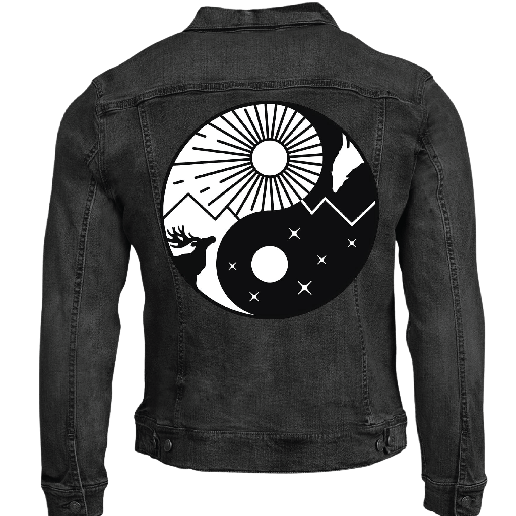 BALANCE by GRANT SHEPLEY custom denim jacket by DenimINK