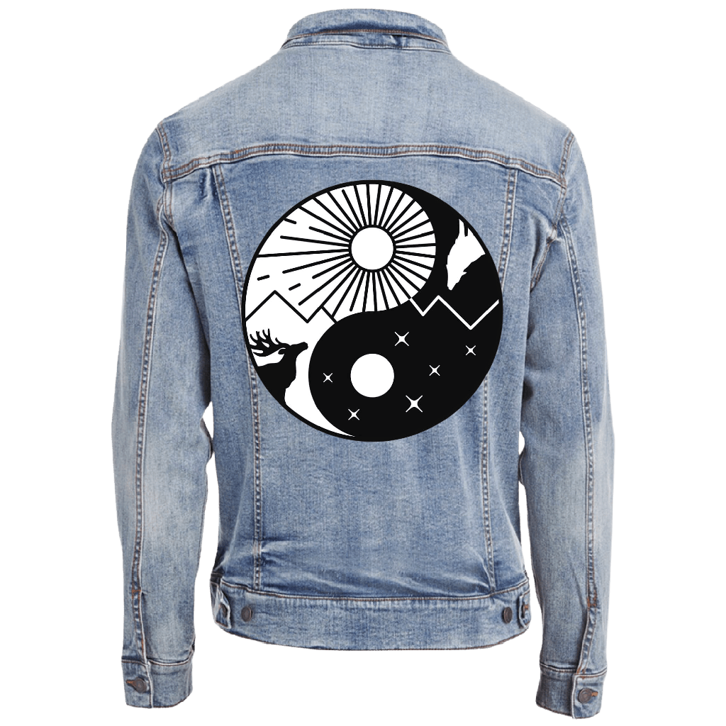 BALANCE by GRANT SHEPLEY custom denim jacket by DenimINK