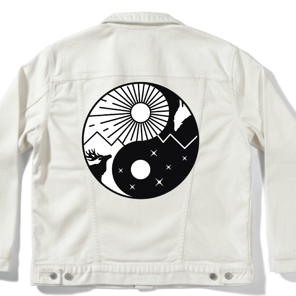 BALANCE by GRANT SHEPLEY custom denim jacket by DenimINK