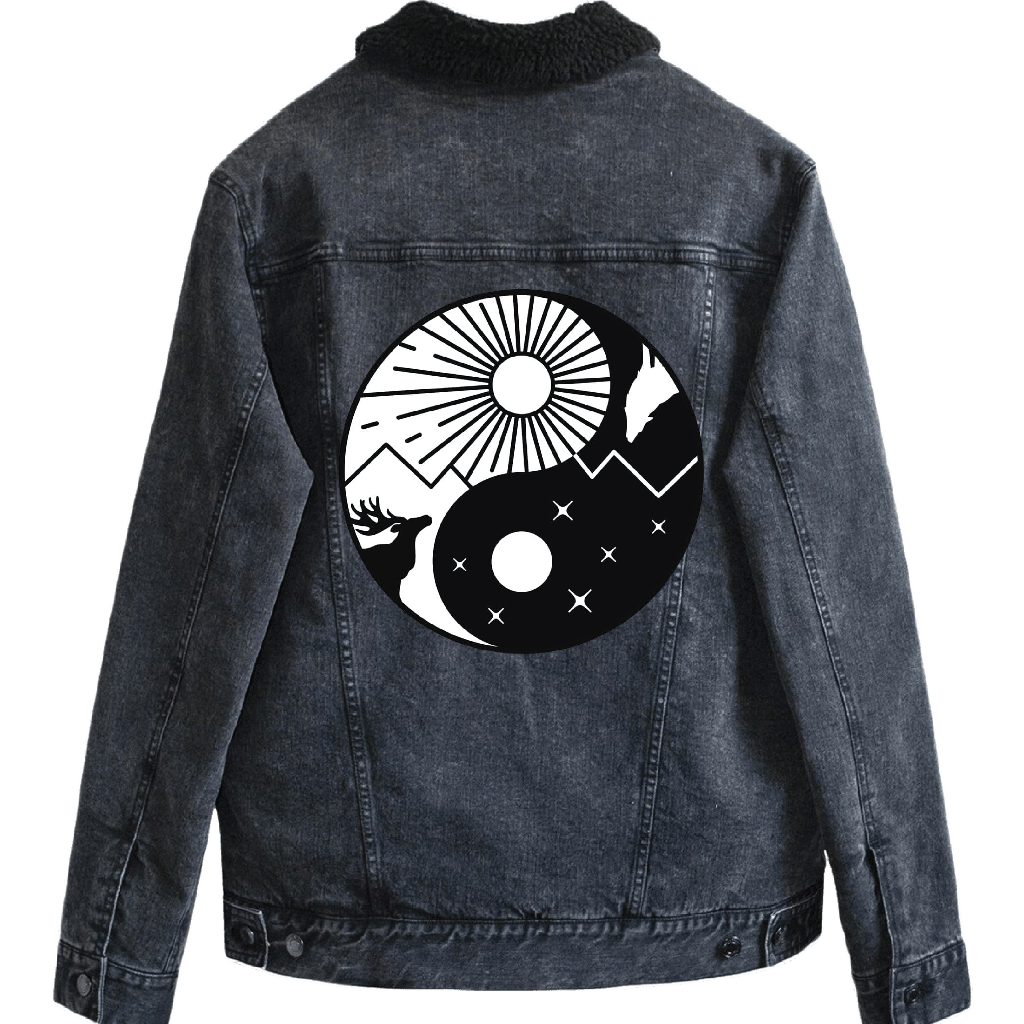 BALANCE by GRANT SHEPLEY custom denim jacket by DenimINK