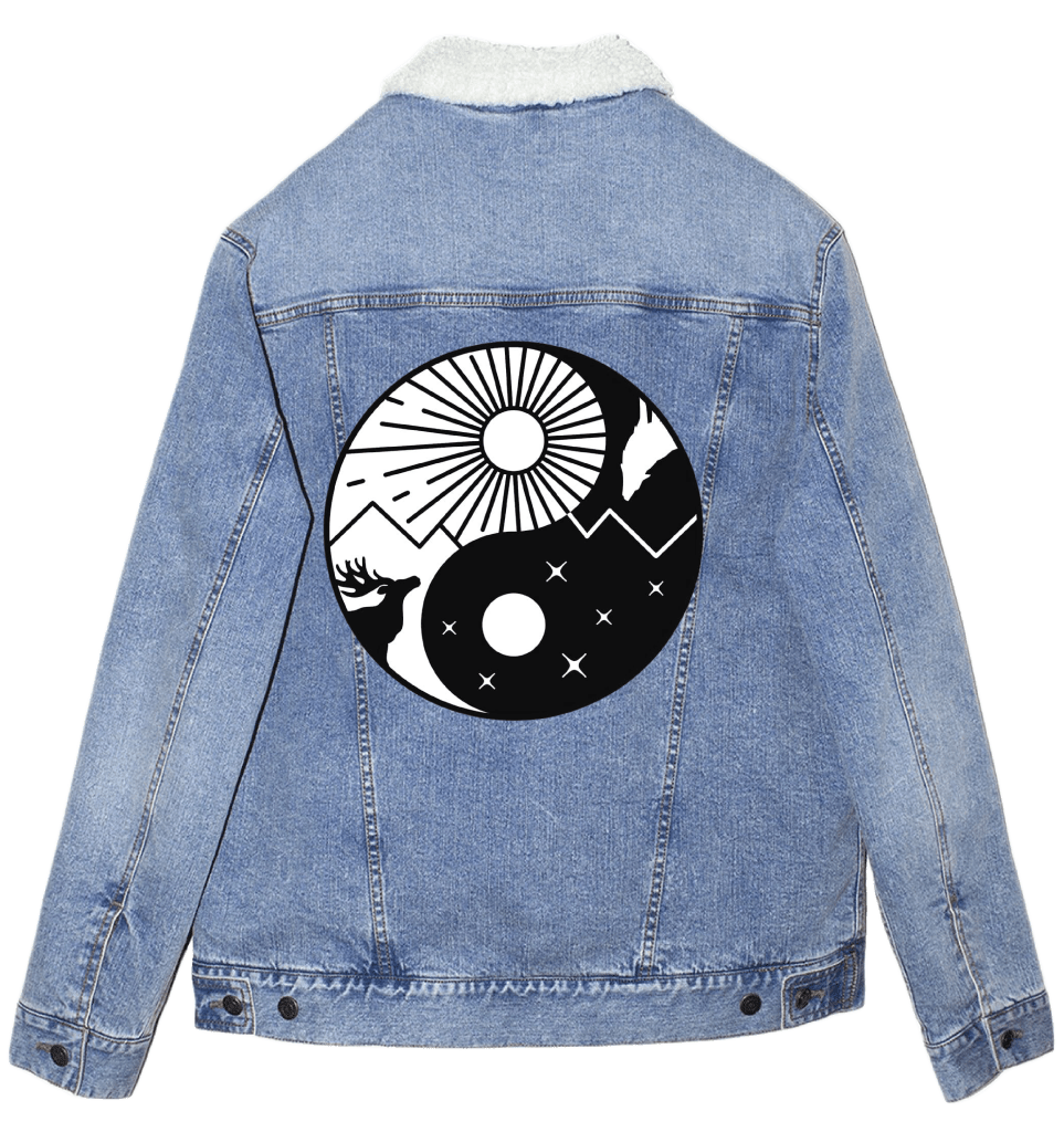 BALANCE by GRANT SHEPLEY custom denim jacket by DenimINK
