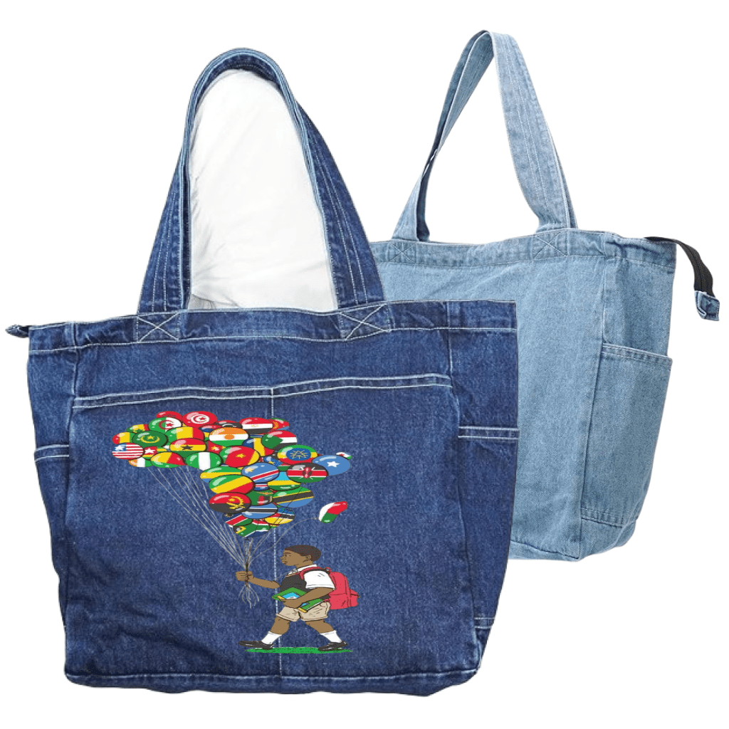 BALLOON BOY by THE NYGERIANS custom denim jacket by DenimINK