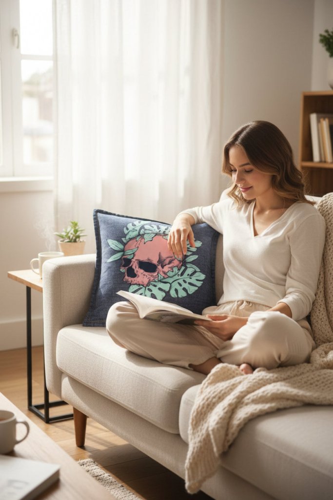 BOTANICAL SKULL by JESS ADAMS