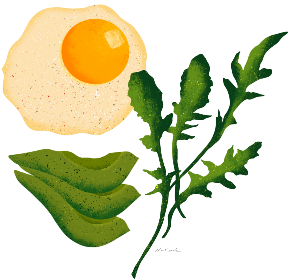 BRUNCH CLUB by thearticsoul, printed on denim jackets and other denim products: tote bags, throw pillows, table place mats, aprons