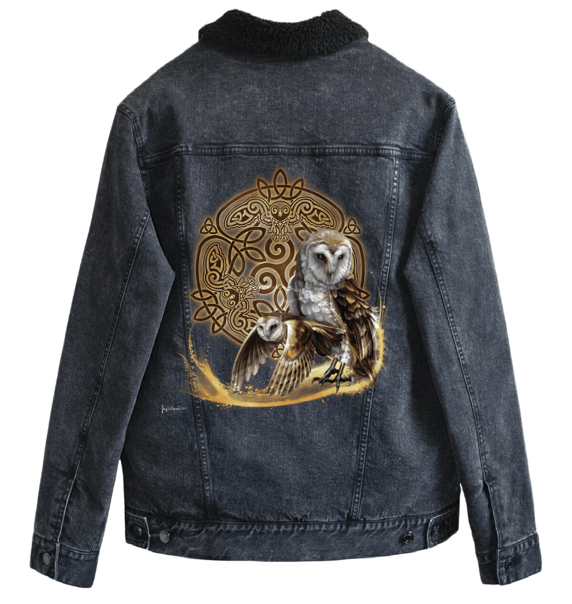 CELTIC OWL by BRIGID ASHWOOD