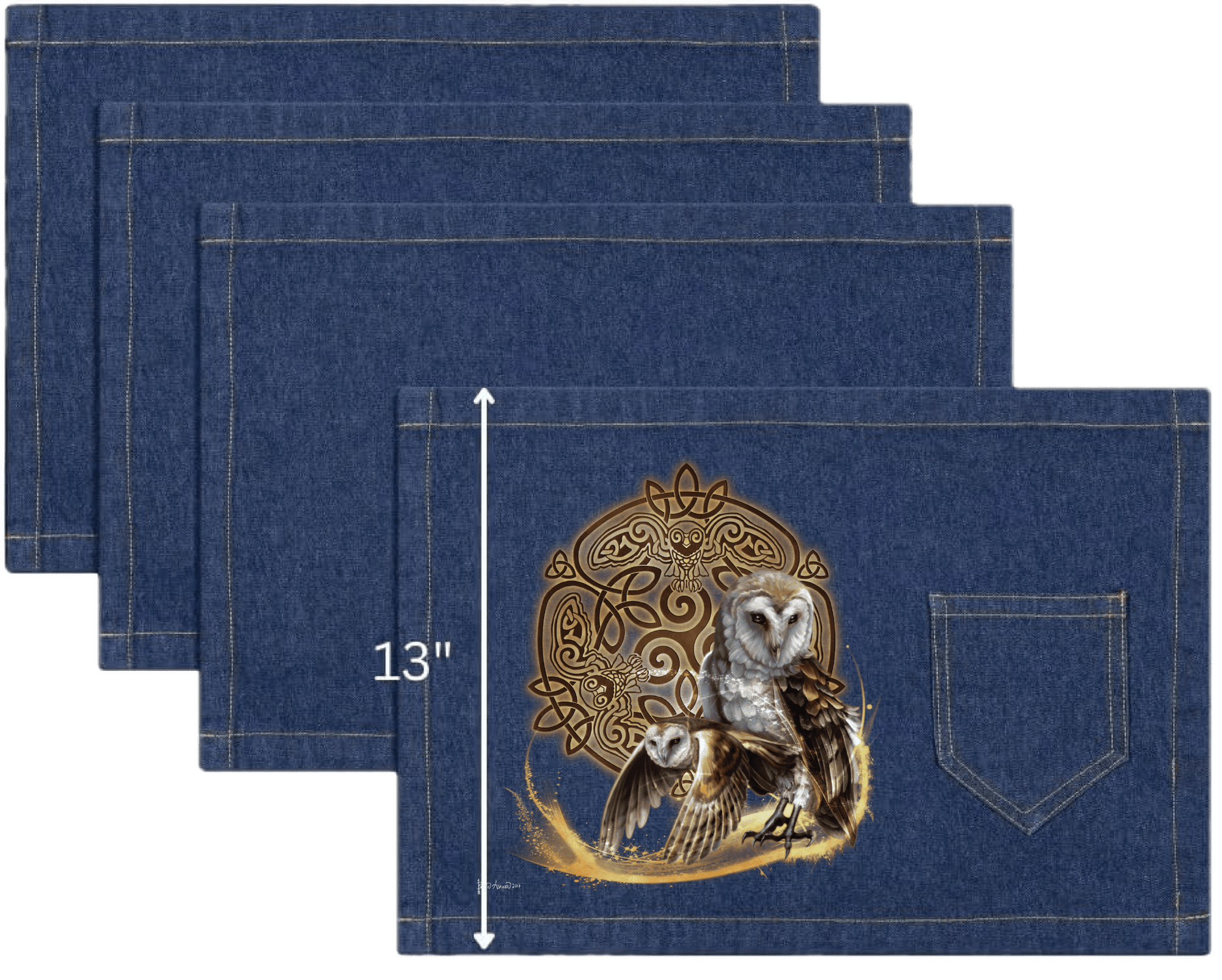 CELTIC OWL by BRIGID ASHWOOD