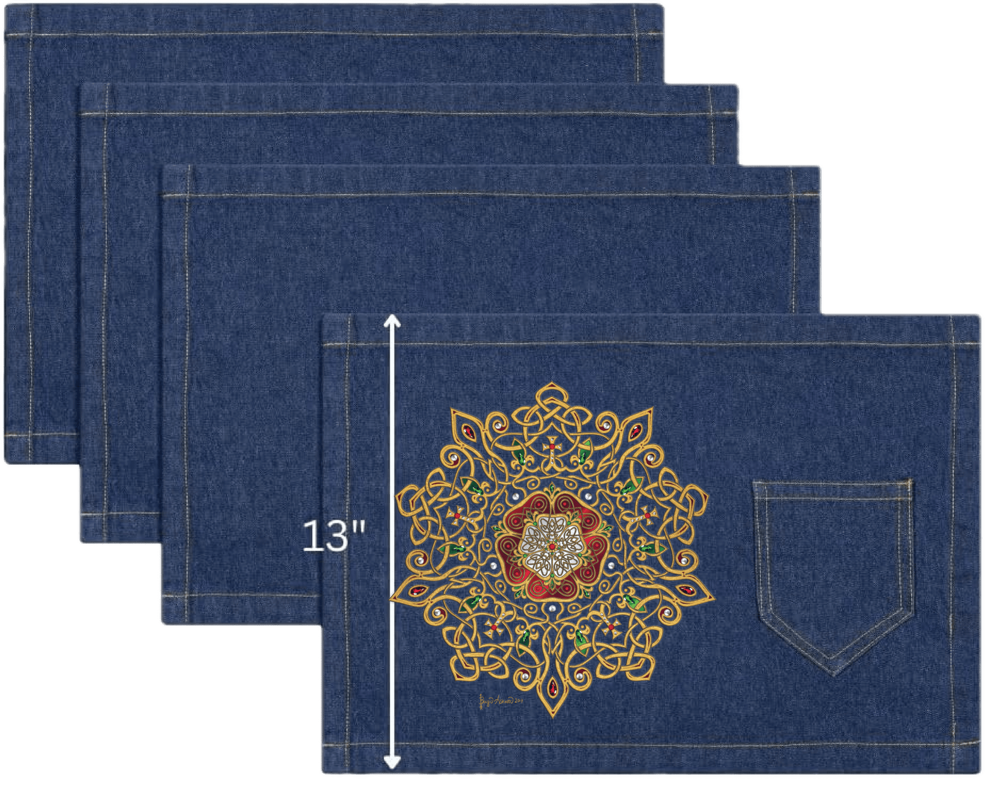 CELTIC TUDOR ROSE by BRIGID ASHWOOD