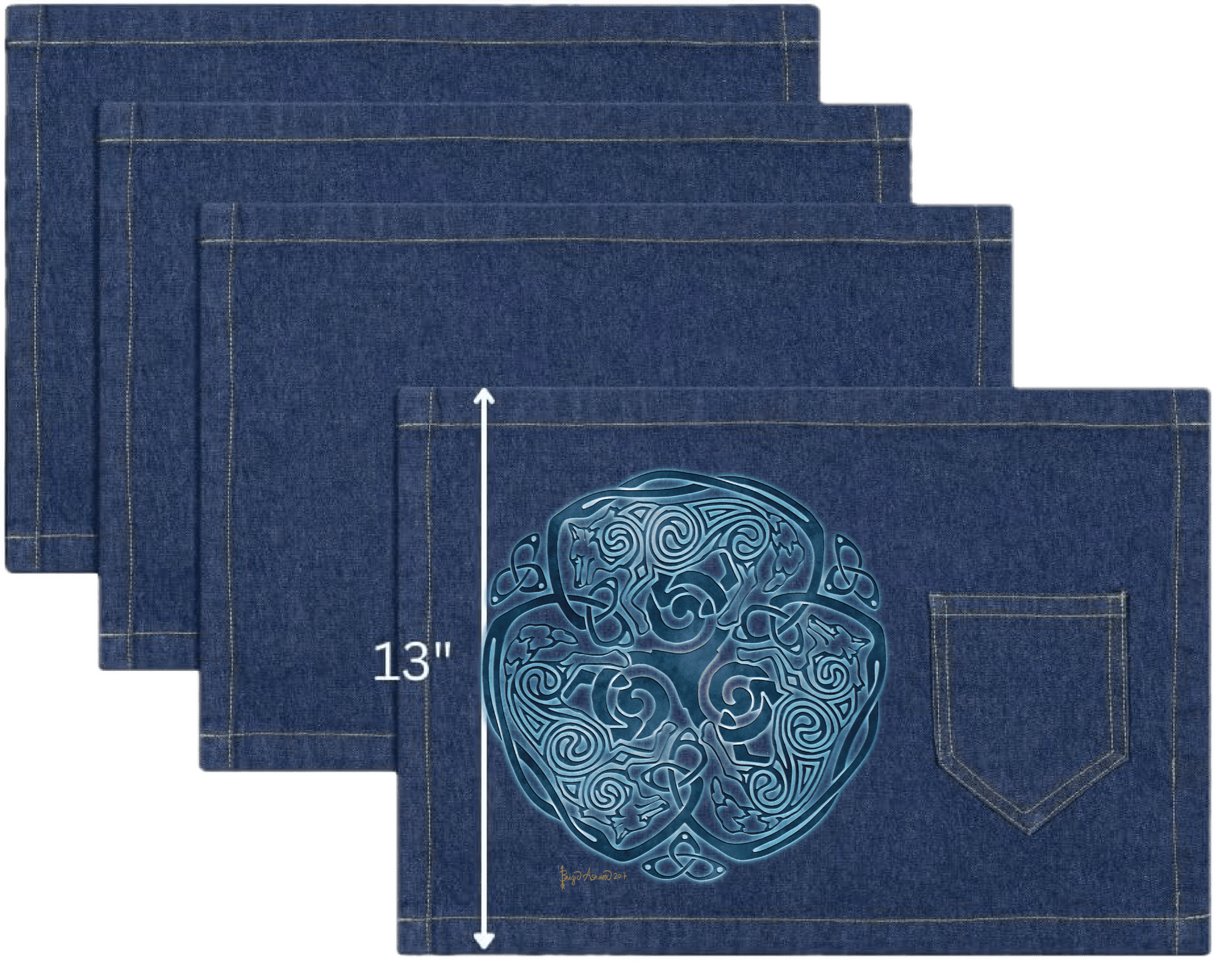 CELTIC WOLF by BRIGID ASHWOOD