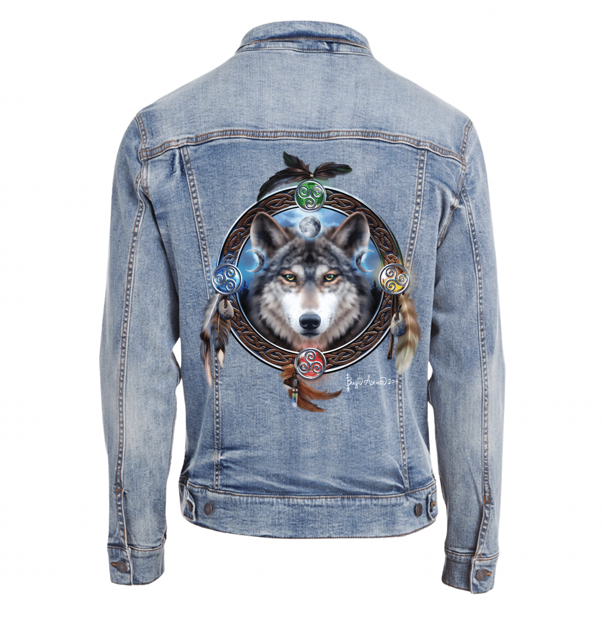 CELTIC WOLF GUIDE by BRIGID ASHWOOD