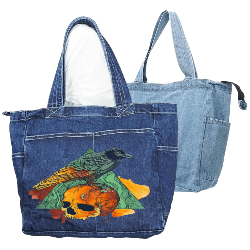 CROW by JESS ADAMS custom denim jacket by DenimINK