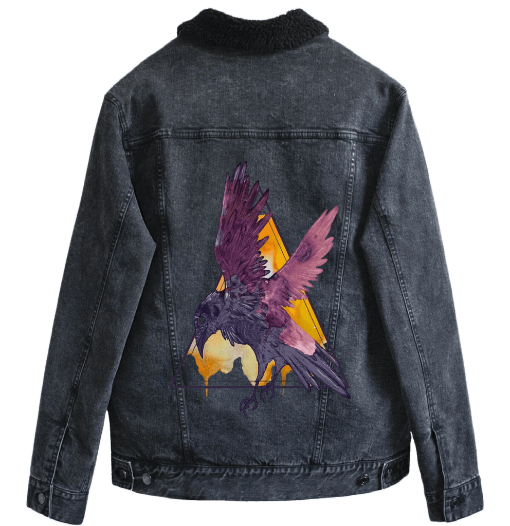 CROW WATERCOLOUR by JESS ADAMS