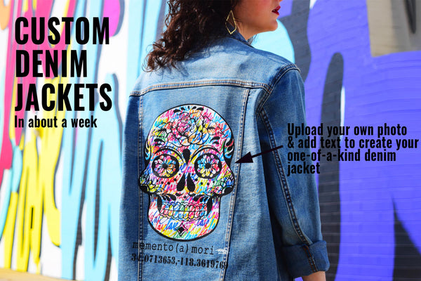 Denim INK Custom Jean Jackets in about a week