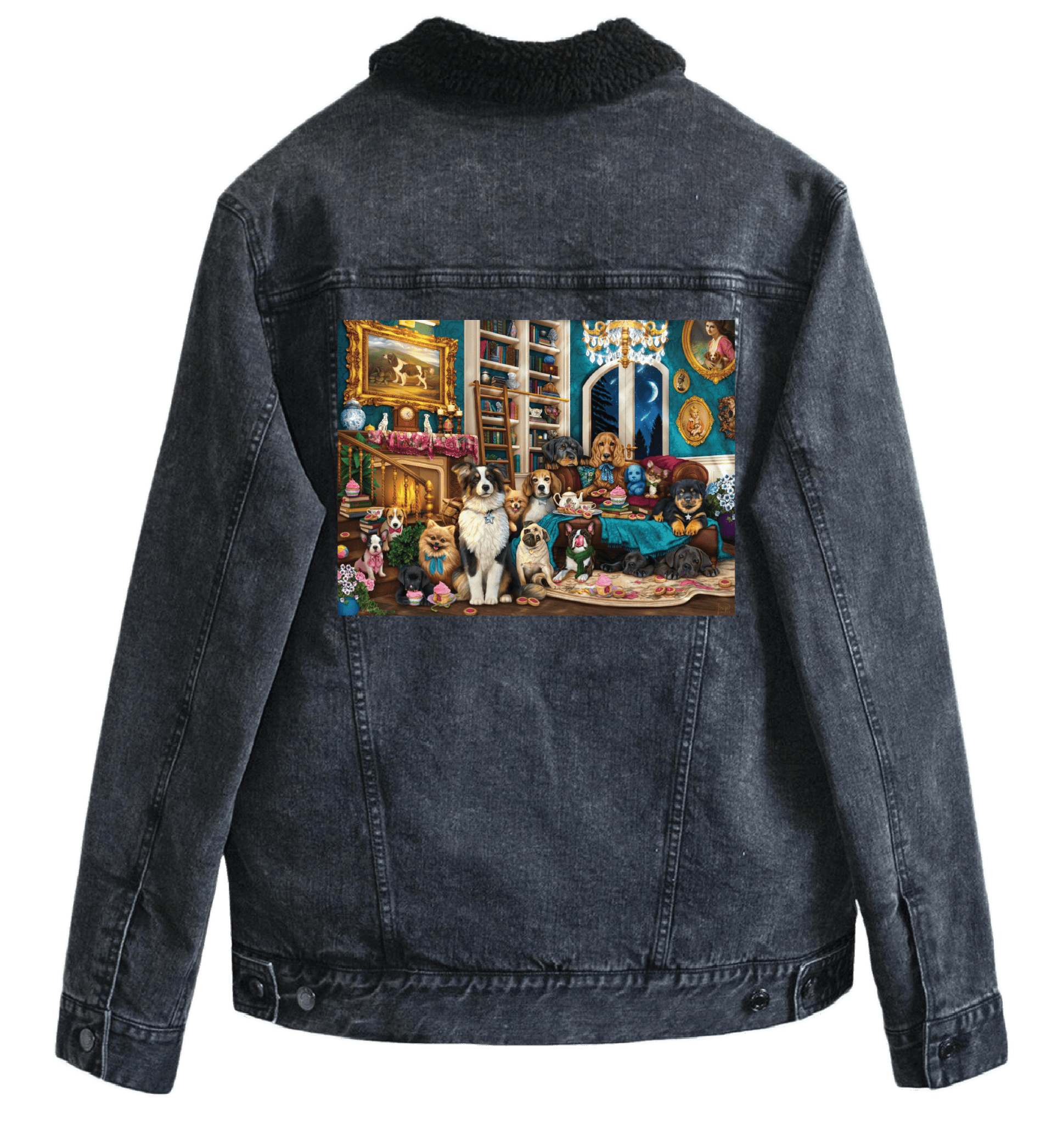 DOGS IN THE LIBRARY by BRIGID ASHWOOD