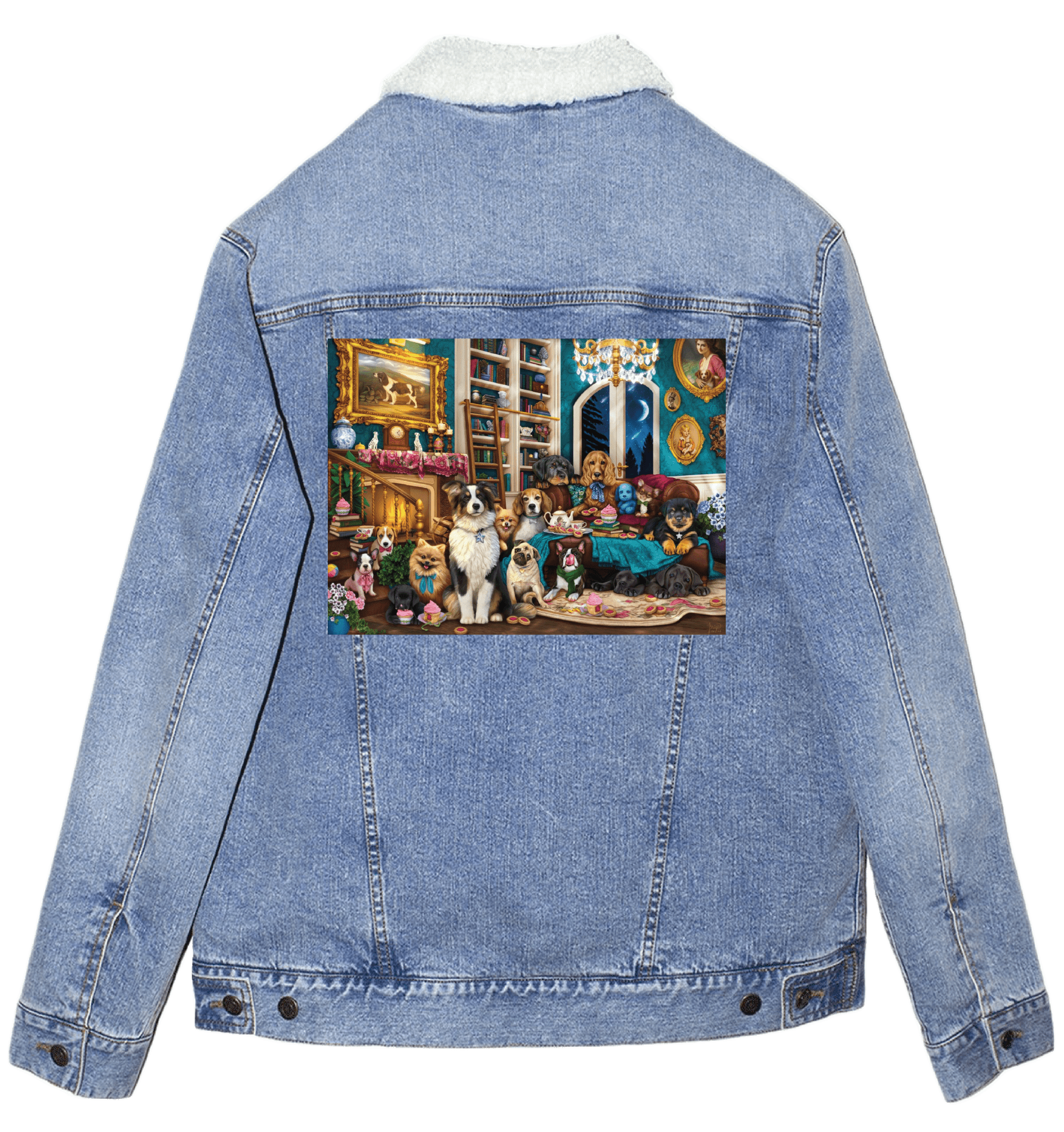 DOGS IN THE LIBRARY by BRIGID ASHWOOD