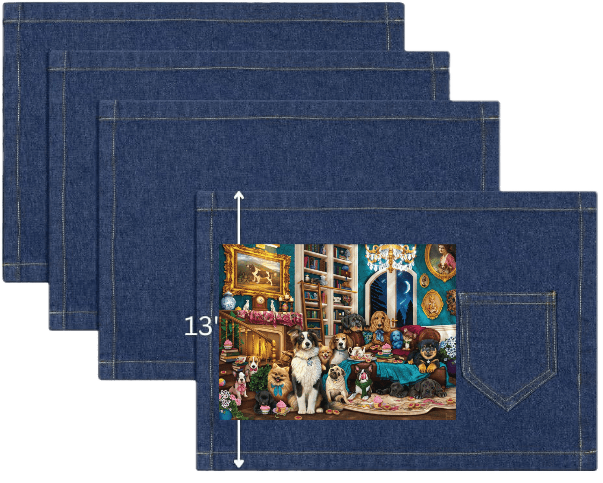 DOGS IN THE LIBRARY by BRIGID ASHWOOD