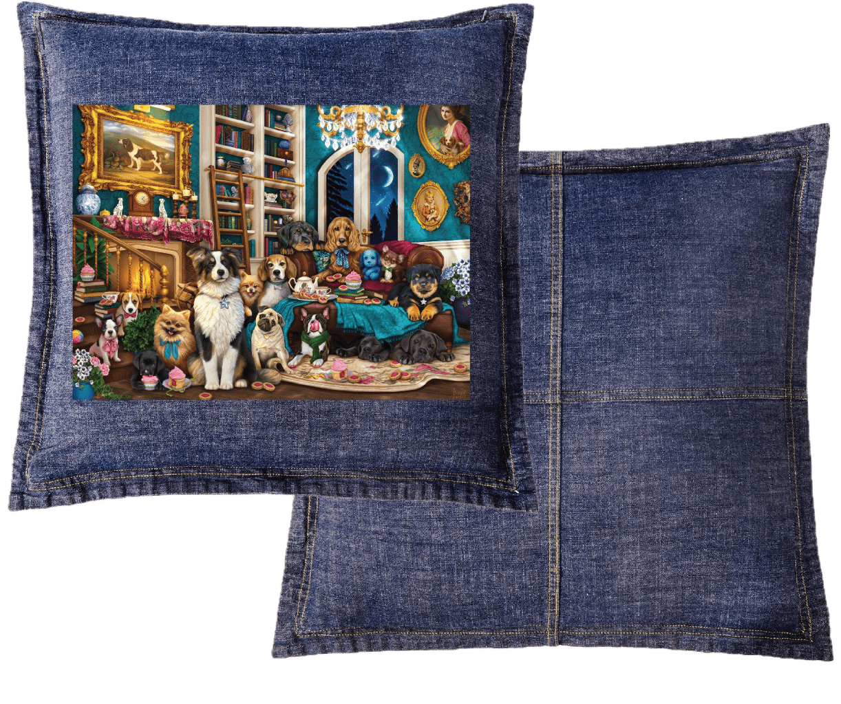 DOGS IN THE LIBRARY by BRIGID ASHWOOD